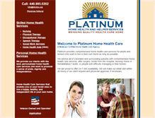 Tablet Screenshot of homehealthohio.org